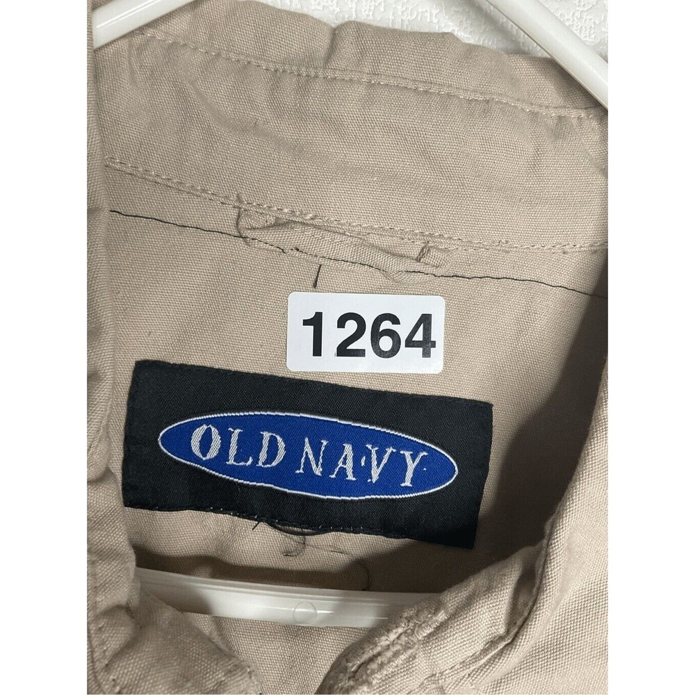 VTG Old Navy Women's Canvas South Western Fringe Zip Up Lightweight Jacket XL - Picture 2 of 8